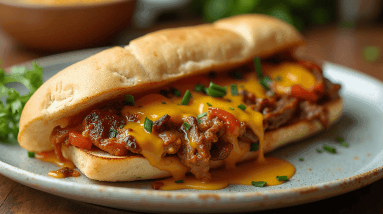 Chicken Philly Cheesesteak Recipe
